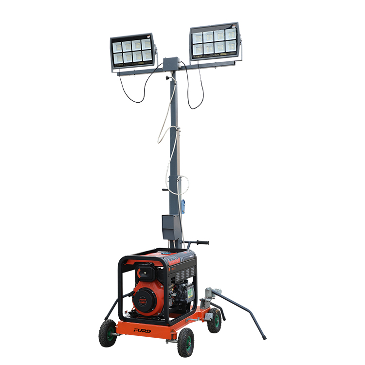 Cost-effective 5M Height Generator Mobile Lighting Towers