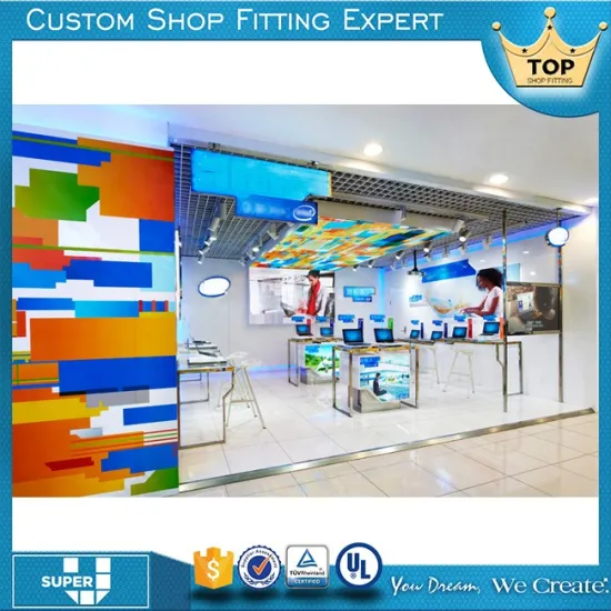 Computer store interior design fashion computer shop decoration