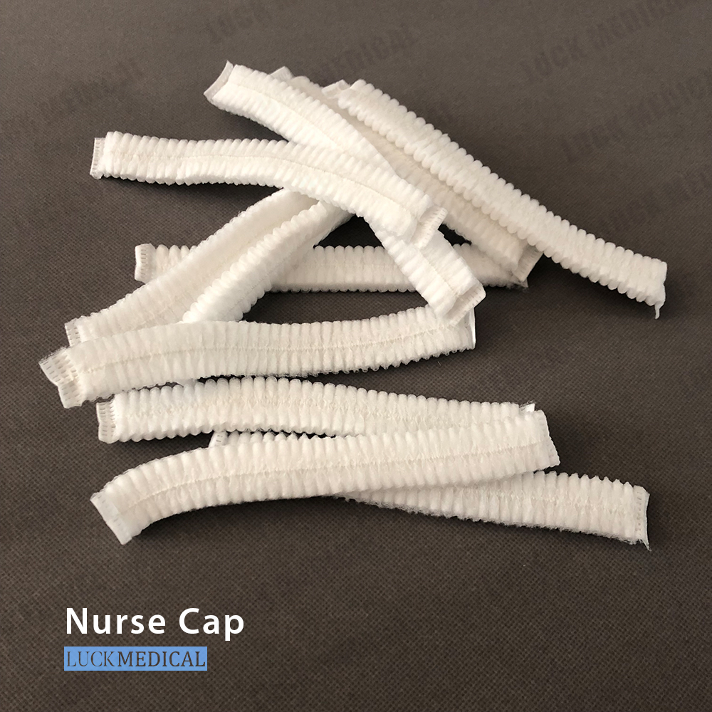 Protective Nurse Cap PP/PPE White/Blue/Yellow/Green Etc