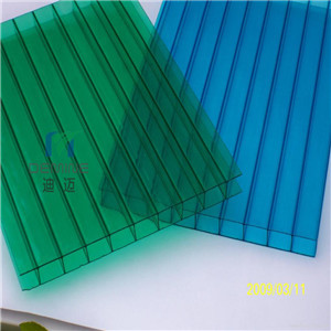 Two Layer Polycarbonate Hollow Sheet Grade a