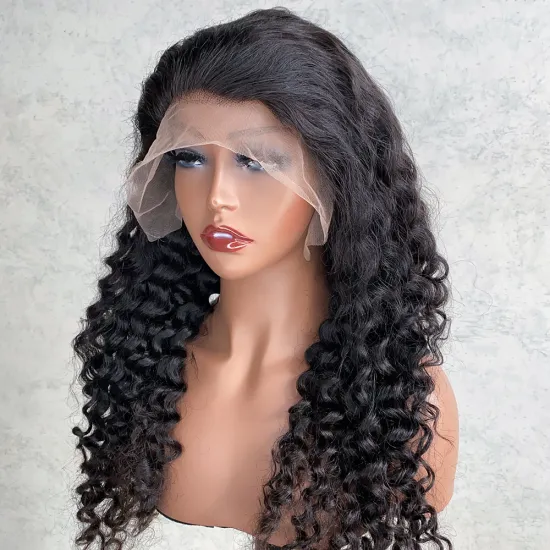 Wholesale HD Lace Frontal Wig with 250 Density, Deep 13x4/13x6 Transparent Lace and Cuticle Aligned Virgin Human Hair