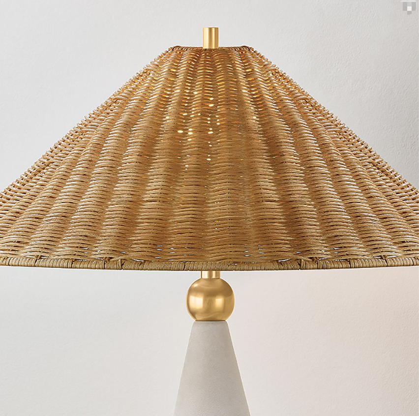 Yolanda Rattan Metal Table Lamp (3)