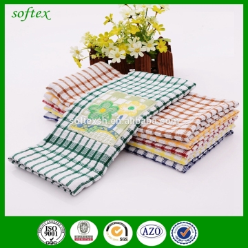 wholesaler tea towel with cotton embroidery                        
                                                                                Supplier's Choice