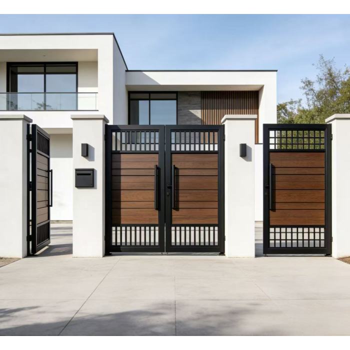 Premium Aluminum Alloy Courtyard Gate