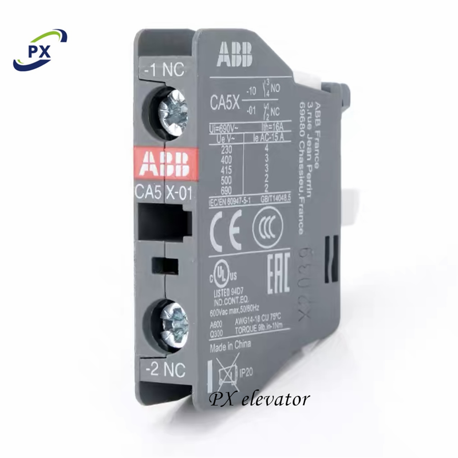 Electrical Contactor Auxiliary Contact Switch Models: Cal5x-11, Ca5x-10 ...