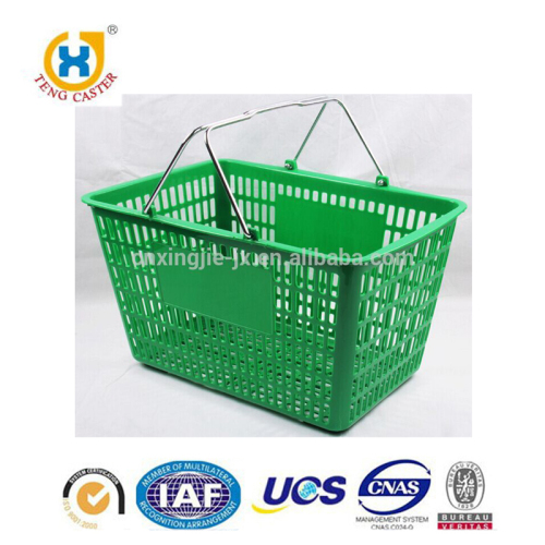 Wholesale High Quality Plastic Storage Basket For Supermarket Shopping