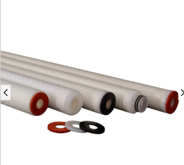 PTFE Membrane, for Food and Beverage, General Applications, Pleated Filter Cartridge