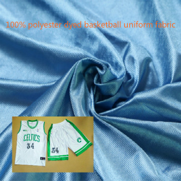 100% Polyester gefärbter Basketballuniformstoff