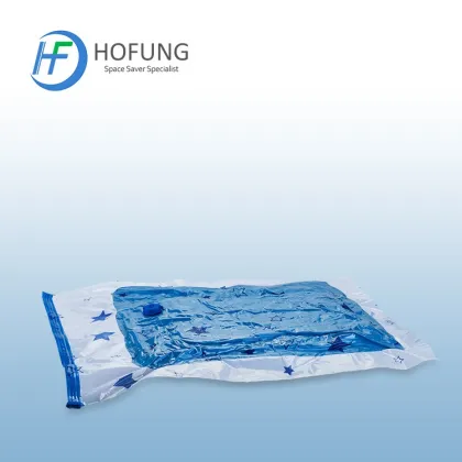 Jumbo space saver vacuum storage bag