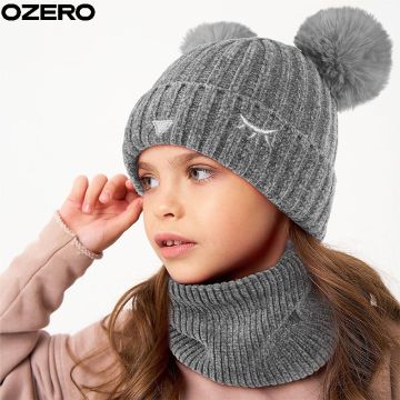 Custom OZERO Eco-friendly Winter Workouts Polyester Windproof Beanie