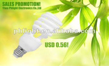 high quality Half Spiral energy saving lamp for sale