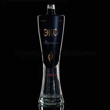 700ML Part Spray Glass Spirit Liquor Bottle Glass Bottles for Vodka Alcohol Drink
