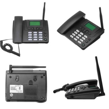 Full-featured GSM Fixed Wireless Phone System with FM Radio for Home, Office, and Call Centers