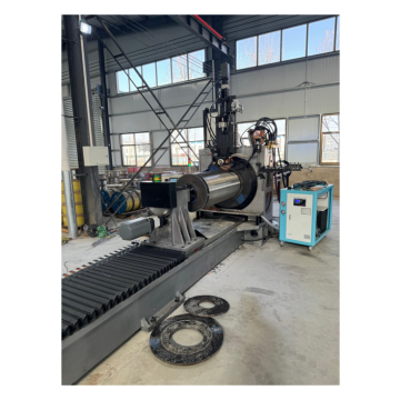 Automatische Keildraht -Bildschirmrohrschweißmaschine Johnson Screen Rohrschweißmaschine