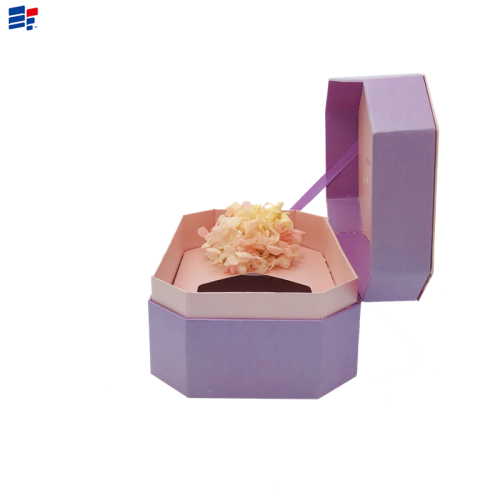Exquisite Cosmetic Book Shape Paper Box