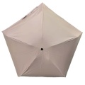 Paraguas de regalo portátil con bloqueo UV de 5 pliegues
