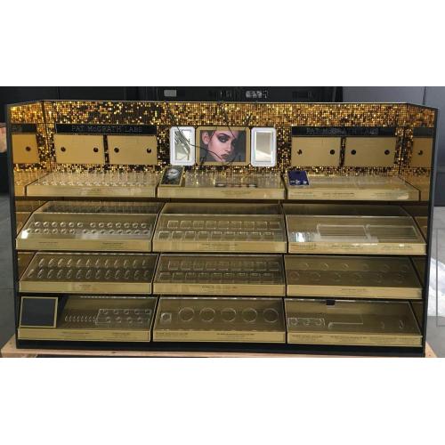 Modedesign Luxus Make-up Display Hautpflege-Befestigungen-1