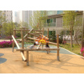 Struktur Climbing Outdoor Playground Set Tali untuk kanak-kanak