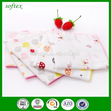 31x31 20g baby 100% cotton printed cartoon gauze towels