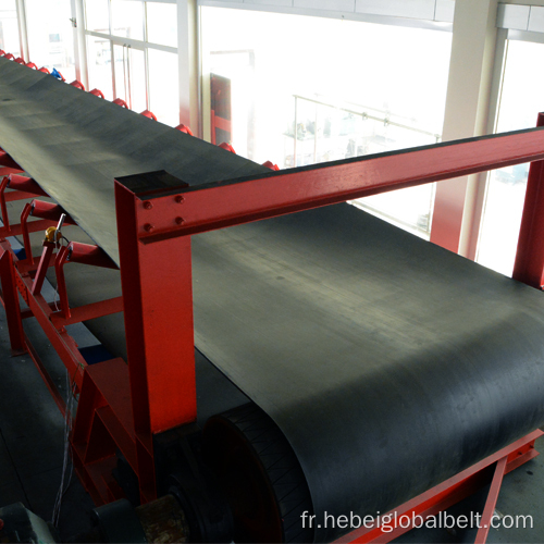 Ceintures de tapis roulant en caoutchouc pour l'alimentation de charbon