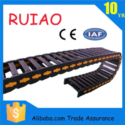 plastic weight bearing cnc cable carrier energy chain