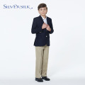 Student School Jacket Seragam Button Brassed Boys Blazer