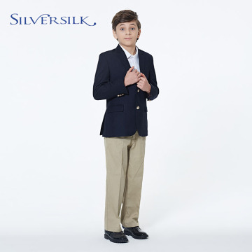 student school jacket uniform brassed button boys blazer