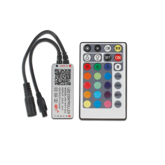 Smart 5-Channel 28-Key RGBWW RGBCW MINI WIFI & IR 10A Controller for APP-Based Lighting Control