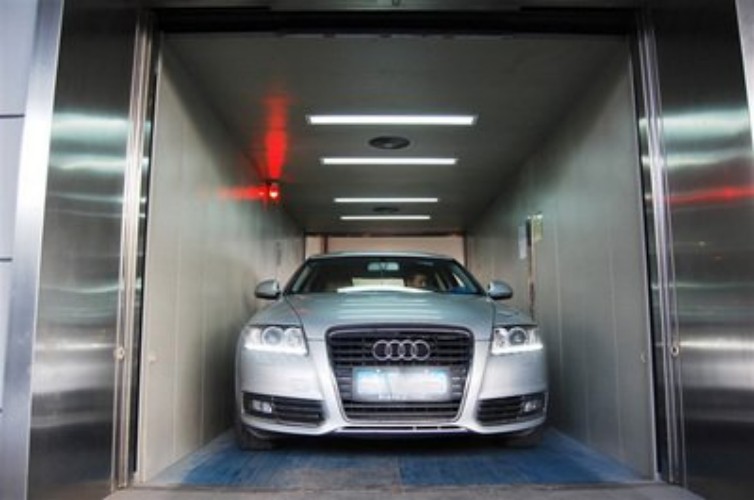 Sistema de elevación de autos hidráulicos