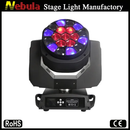 19*12w bee eye stage moving head light/beam light