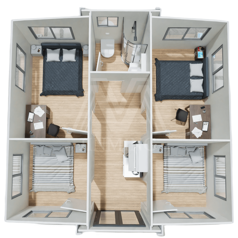 Expandable Container House