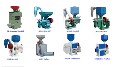 farm small brown rice mill paddy milling machinery