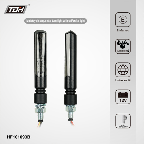 Luz de sinalização estreita para motocicleta