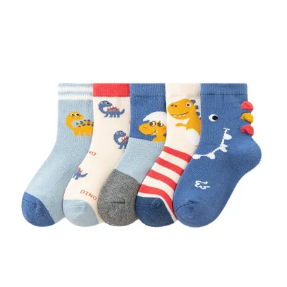 Little boy autumn and winter socks