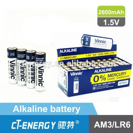 vinnic AA LR6 cell / am3 alkaline battery in high cost performance