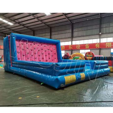 Mur d'escalade gonflable direct d'usine pour les enfants et les adultes - tailles et couleurs personnalisées