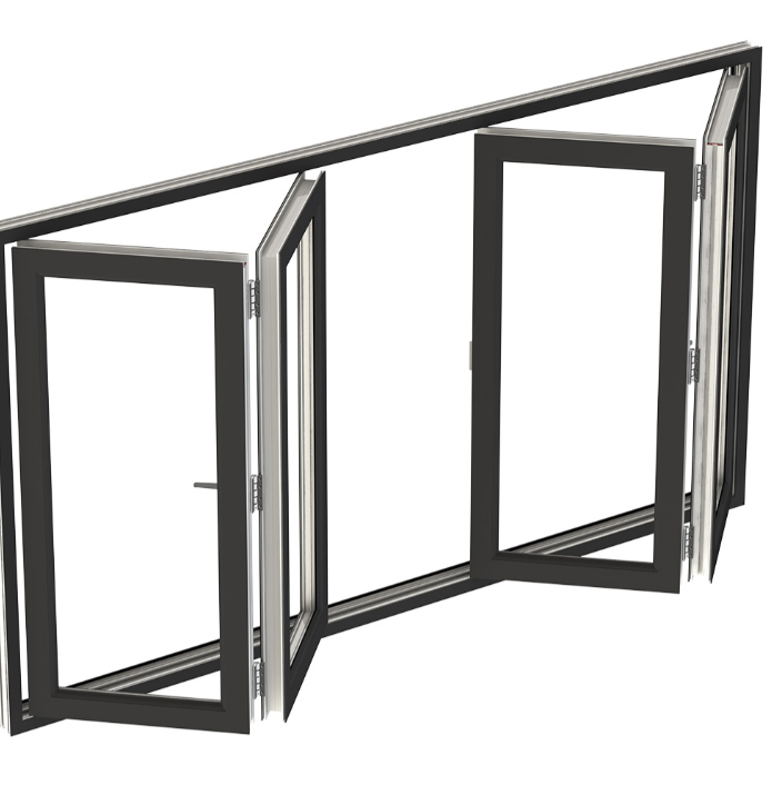 Aluminum Bi-Folding Windows