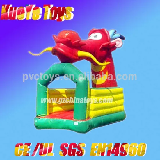china dragon inflatable bouncer new party rental inflatable castle