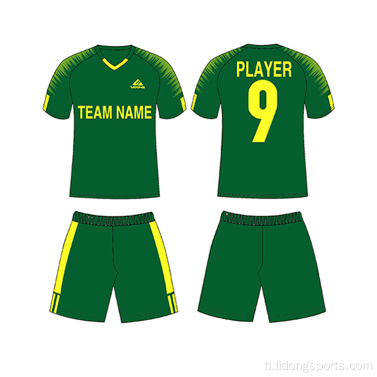 OEM BAGONG MODEL SUBLIMATION Pag -print ng football jersey