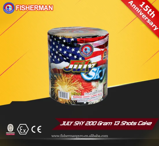 13 shots cake battery fireworks for Christmas