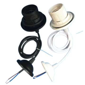 Hanging Ceiling Light Kit with E27 and E14 Sockets - 1m Cable