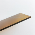 2mm transparent PC wave tile canopy