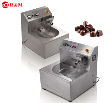 Small Milk Scale Truffles Hollow Star Cup Chocolate Making Machine with Temperature Control and Mixer