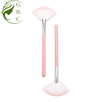 Brosse de maquillage synthétique synthétique végétalon doux