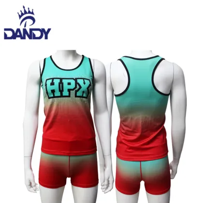 Cheerleading comfortable sports bra for girls