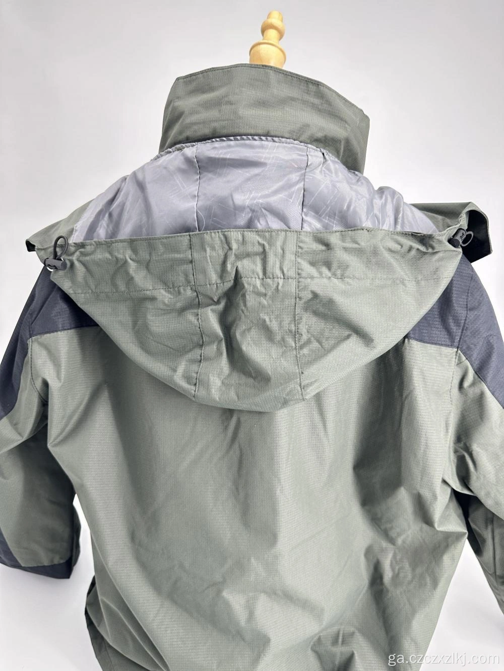 Geimhreadh nite meede suede lapel seaicéad na bhfear Monaróir na Síne, image size:1000x1333