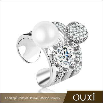 2016 Fashion Design OUXI Jewelry Copper Rings Wholesale