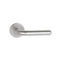 Stainless Steel Door Handle on Rose