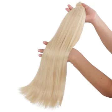 613 Blonde color Hair weft  Best Selling Wholesale Cuticle Aligned Virgin Hair bundle Russian hair