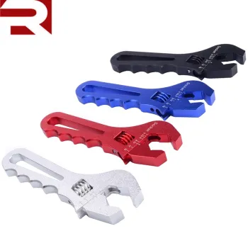 Aluminum Adjustable AN Fitting Wrench Long Handle Spanner